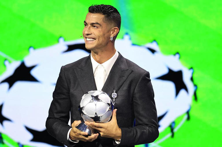 Cristiano Ronaldo Honored as All-Time UCL Top Scorer with Special UEFA Award